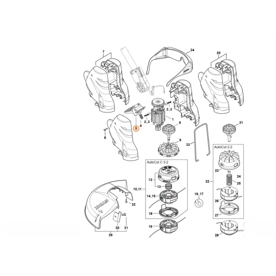 STIHL  Dźwignia 4816 711 3800